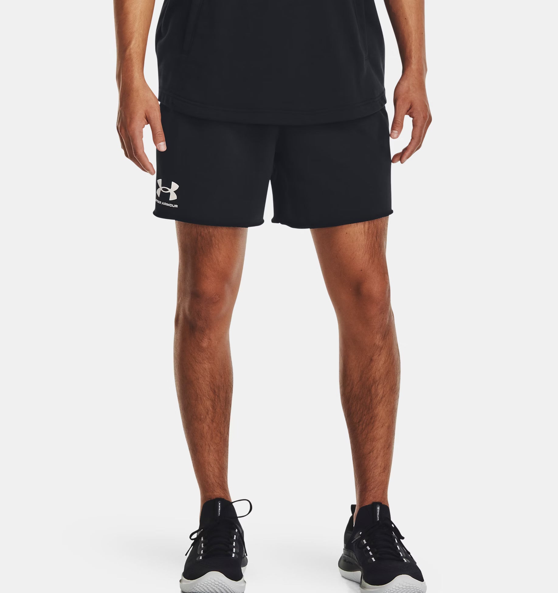 Pantaloncini Rival Terry Uomo Black