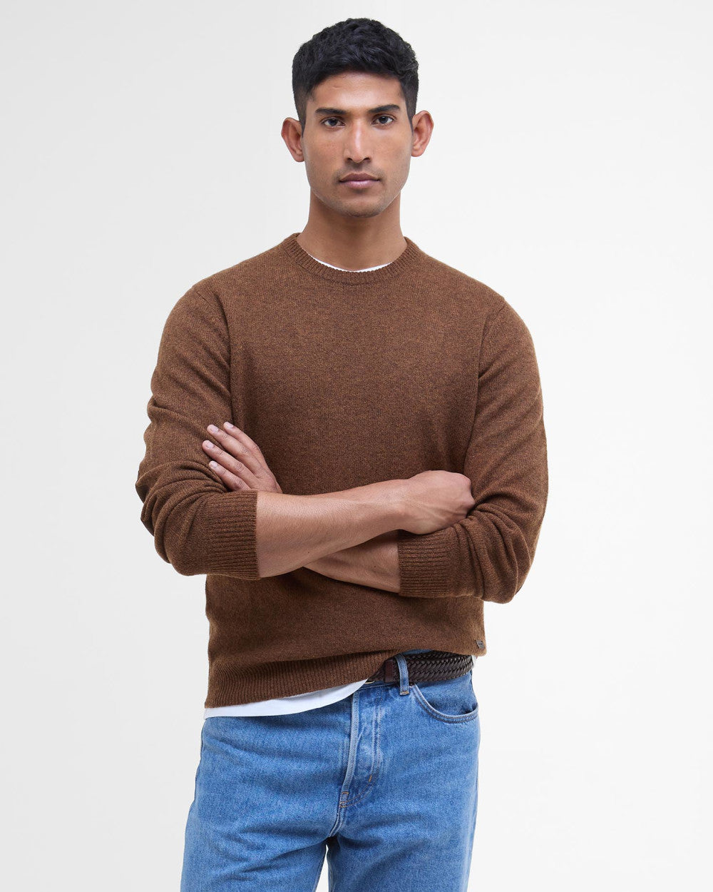 Mann Patch Crew Pullover Bracken