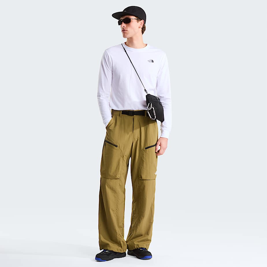 Mann Evolution Simple Dome Regular Langarm T-shirt White