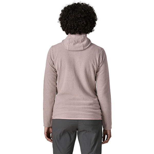 Maglia R1 Air Full-Zip Hoody Donna Stingray Mauve