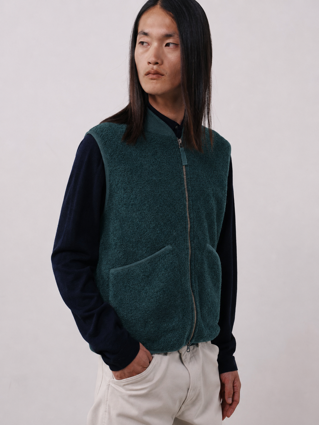 Gilet Boiled Uomo Forest
