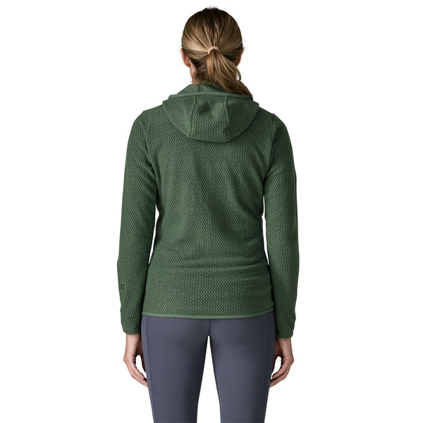 Maglia R1 Air Full-Zip Hoody Donna Canopy Green