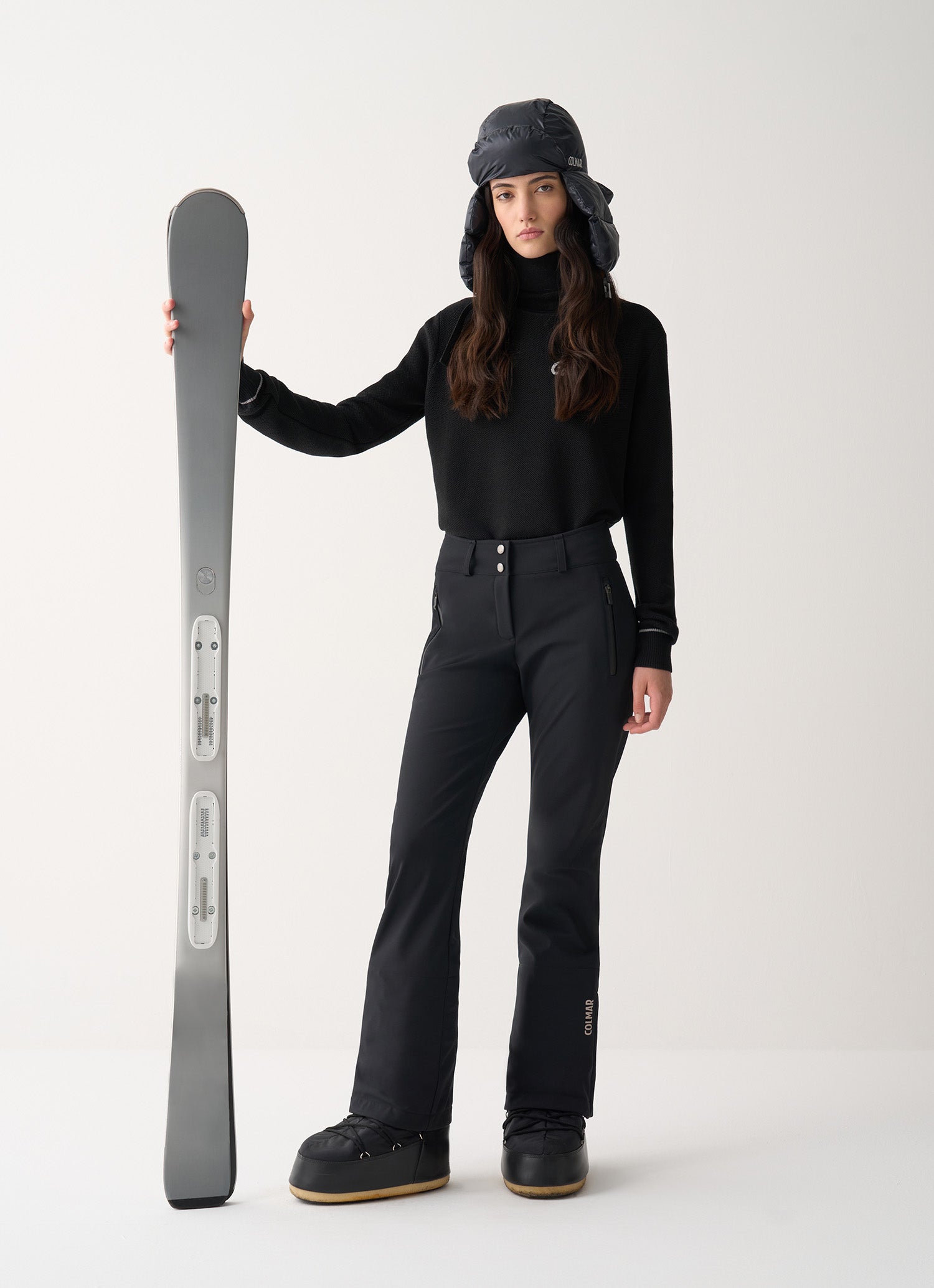 Pantaloni Softshell Dressy Donna Black