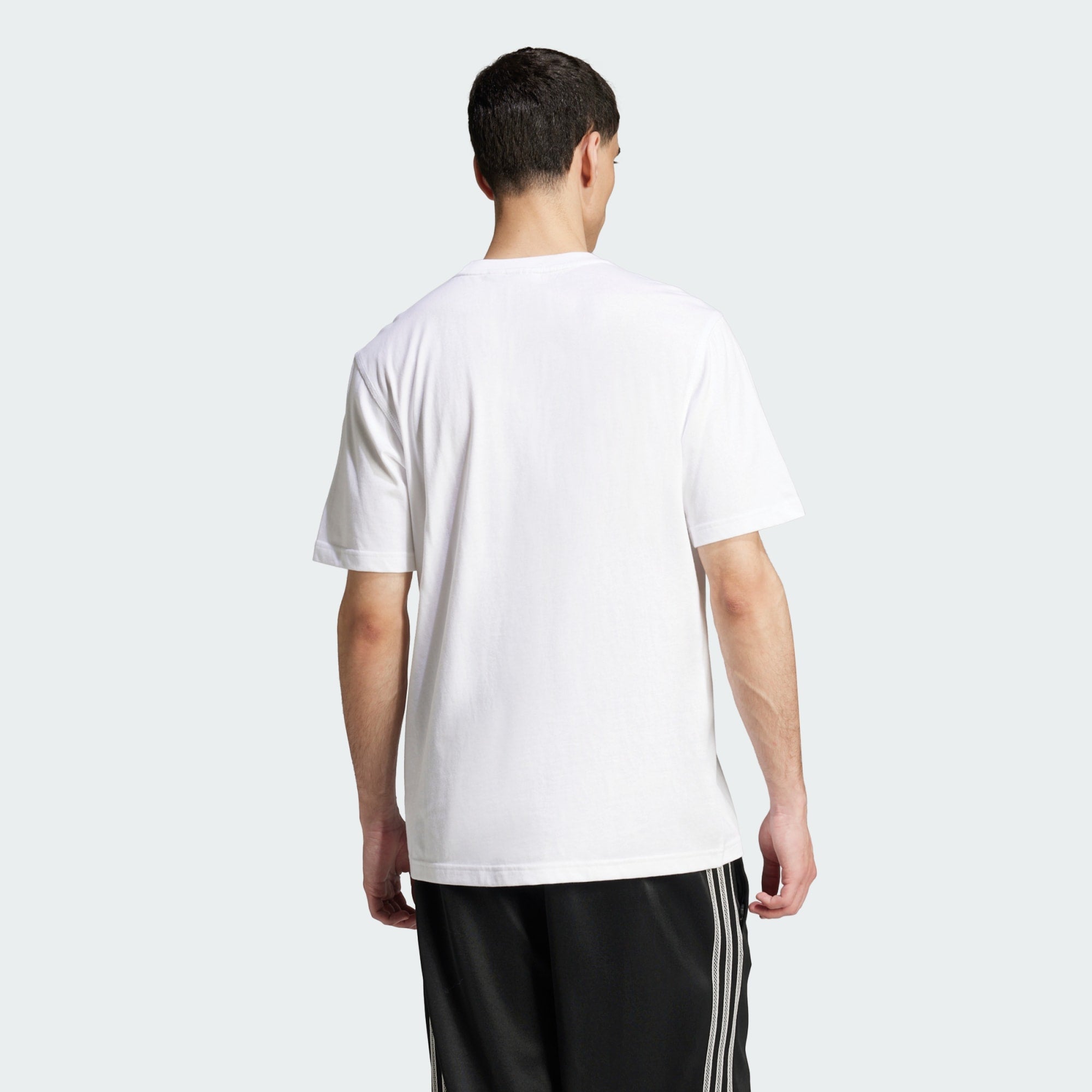 Camiseta Trefoil Essential Hombre White