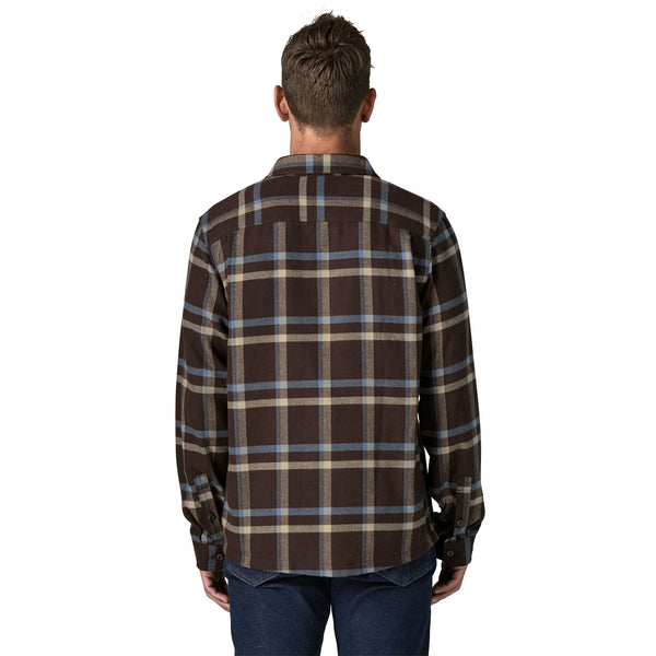 Camicia Fjord Flannel Uomo Crossing/Den Brown