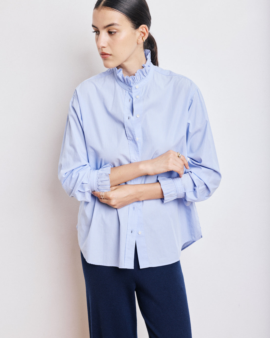 Frau Chana Hemd Light Blue