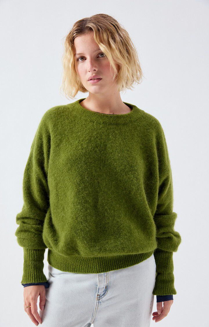 Frau Vitow Pullover Pesto Chino