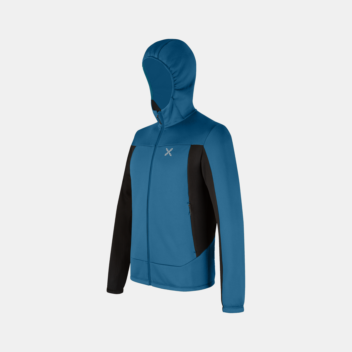 Maglia Pulse Hooded Uomo Steel Blue