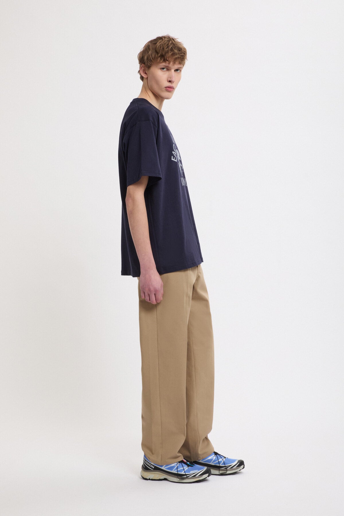 Pantalones Bio Wash Hombre Beige