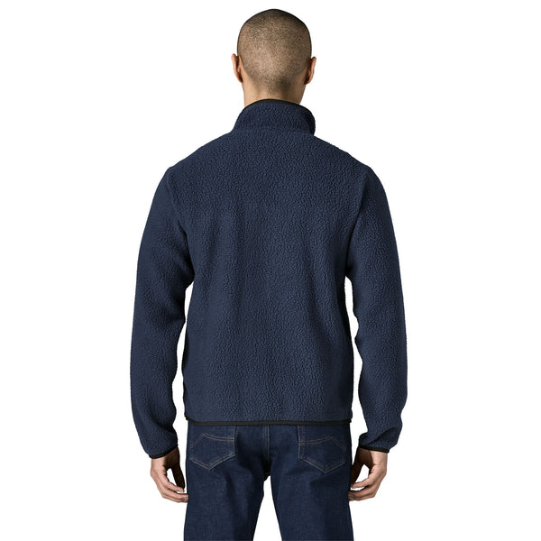 Maglia Retro Pile Flacee Uomo New Navy