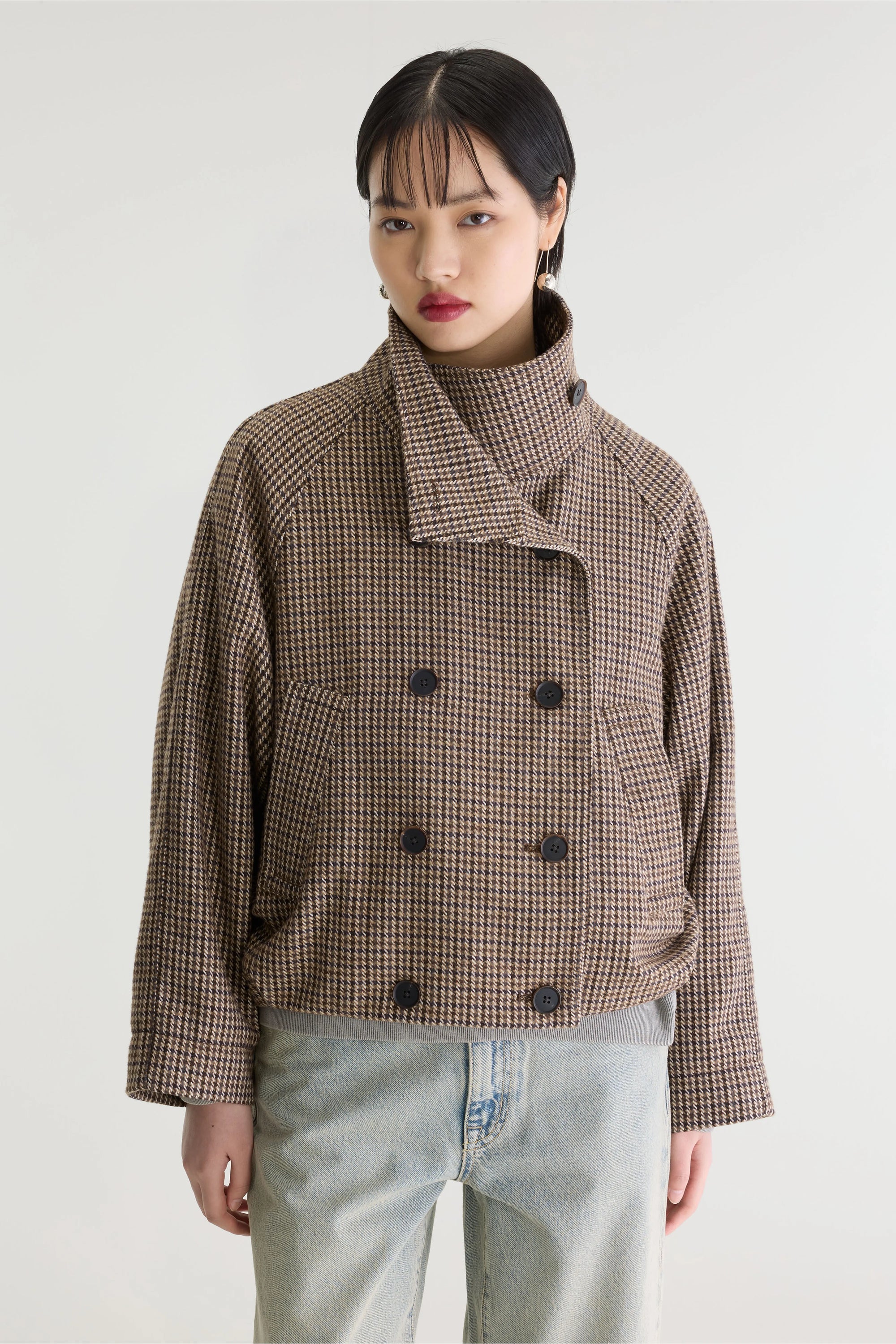 Frau Jackal Jacke Dark Roast/Fir/Natural