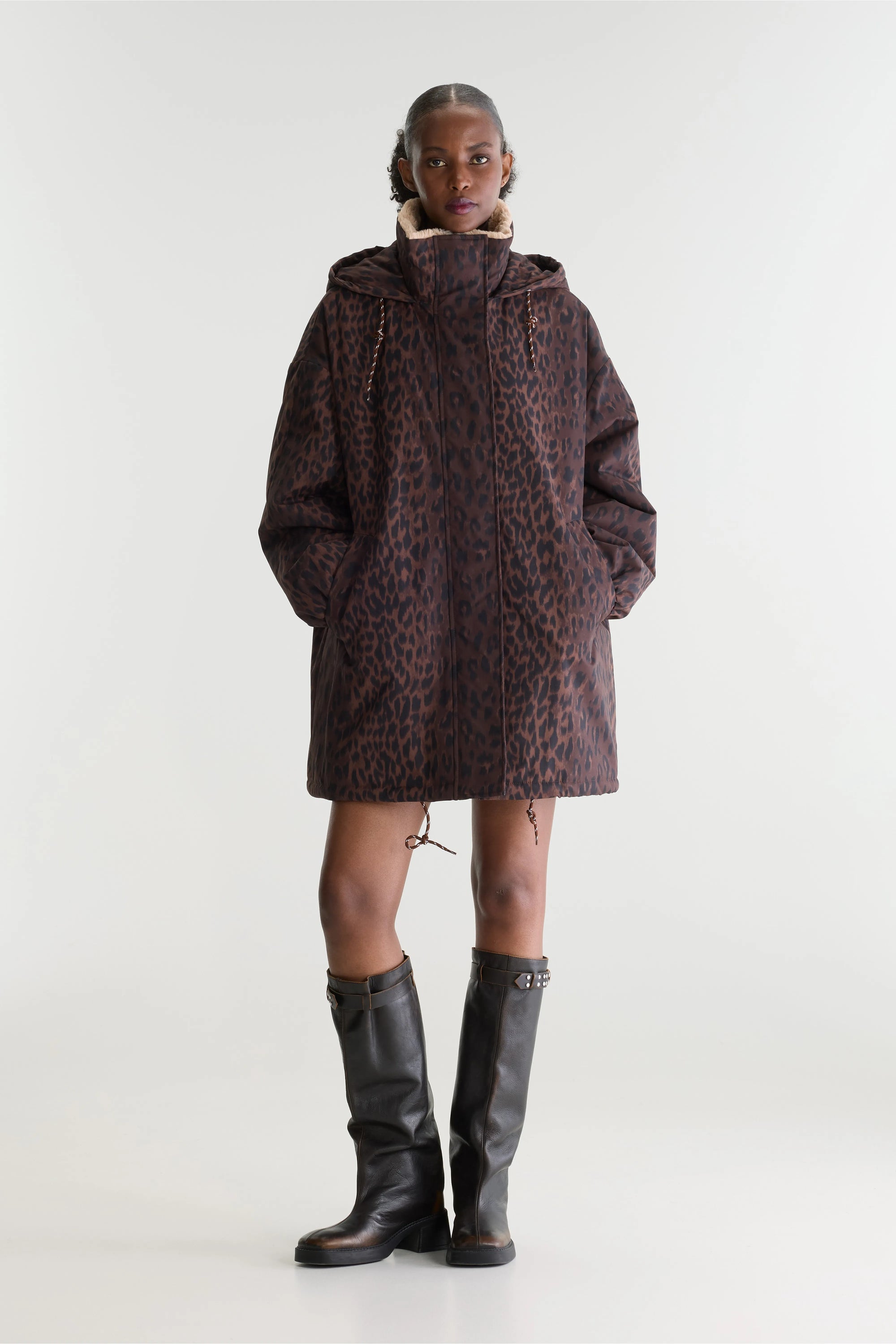 Giacca Jade Donna Black/Coffee/Dark Roast