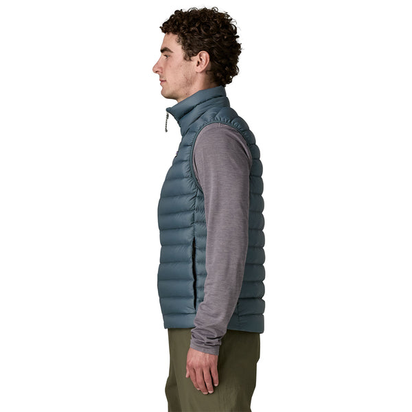 Mann Down Sweater Weste Summit Blue
