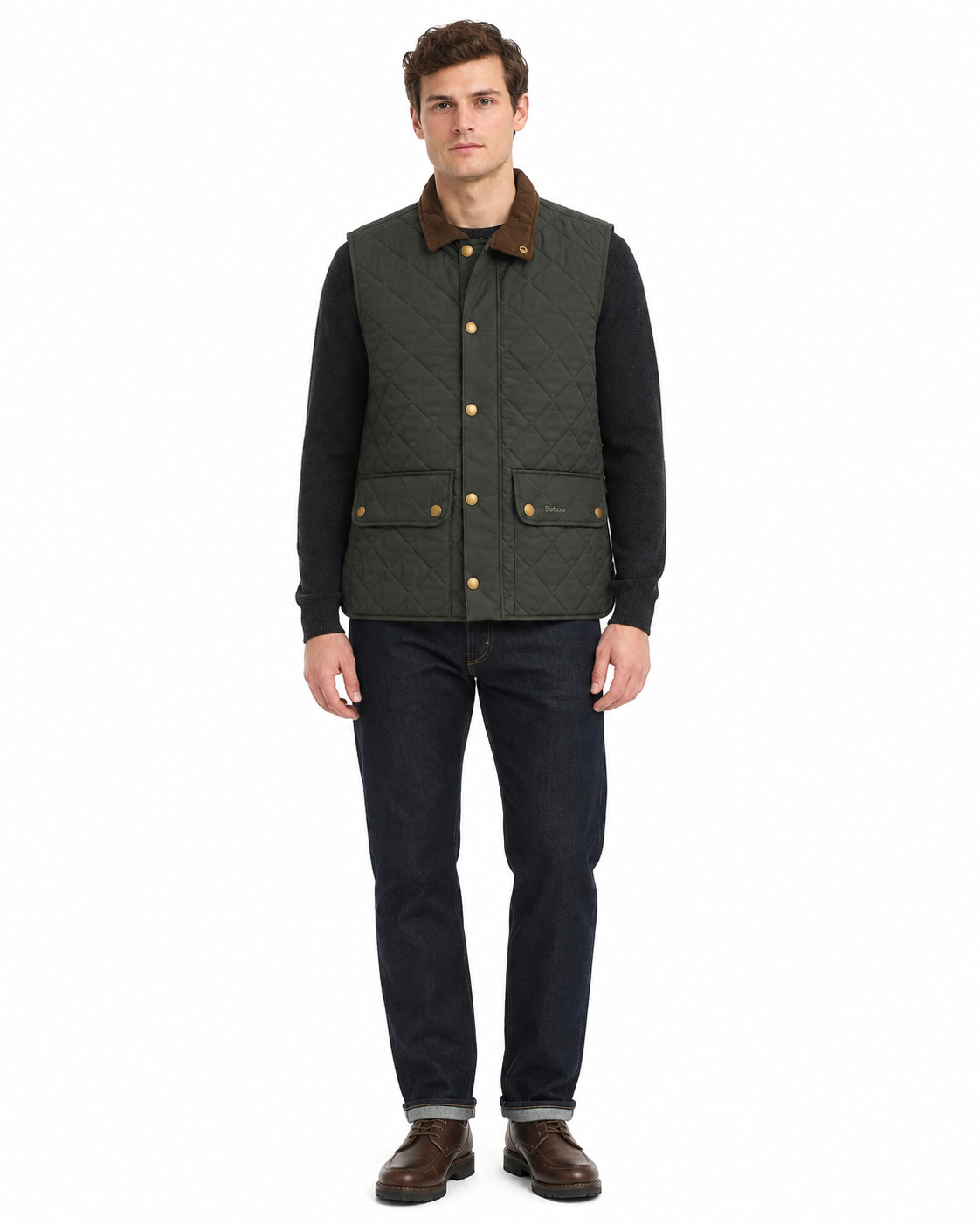 Men's New Lowerdale Vest Sage Green