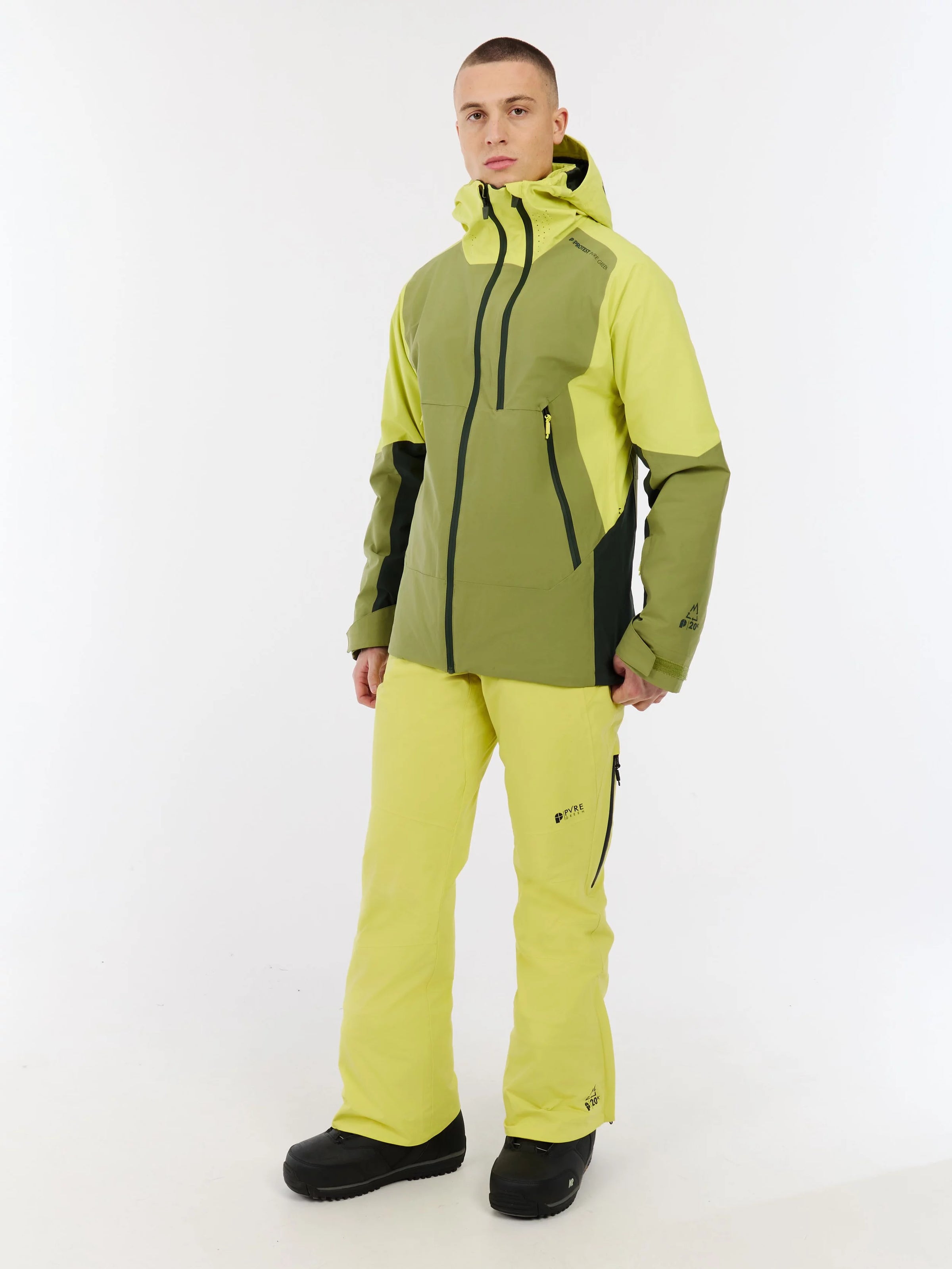 Chaqueta Throw Hombre Herbal Green