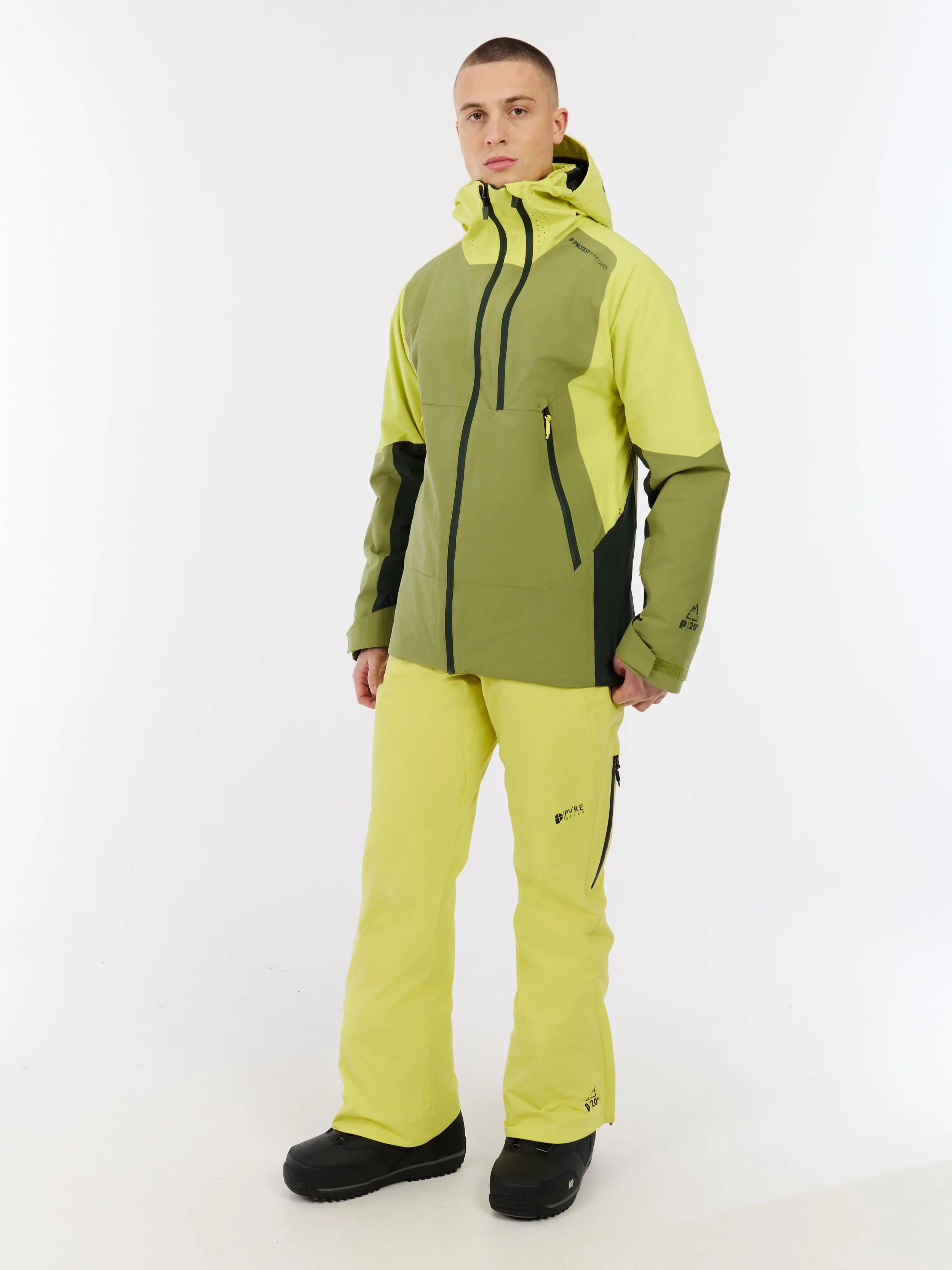 Men's Throw Jacket Herbal Green