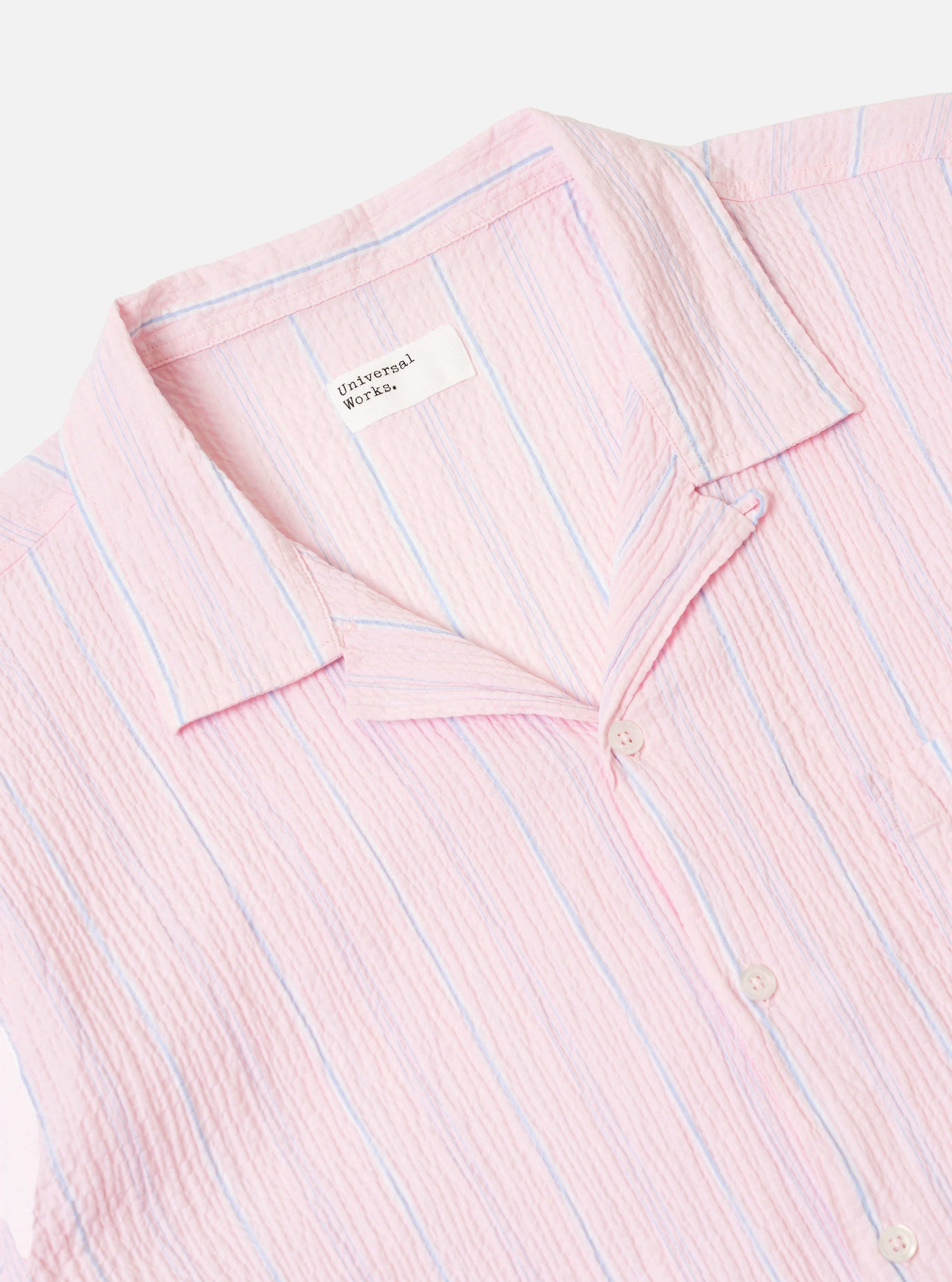 Camicia Lily Stripe Uomo Pink