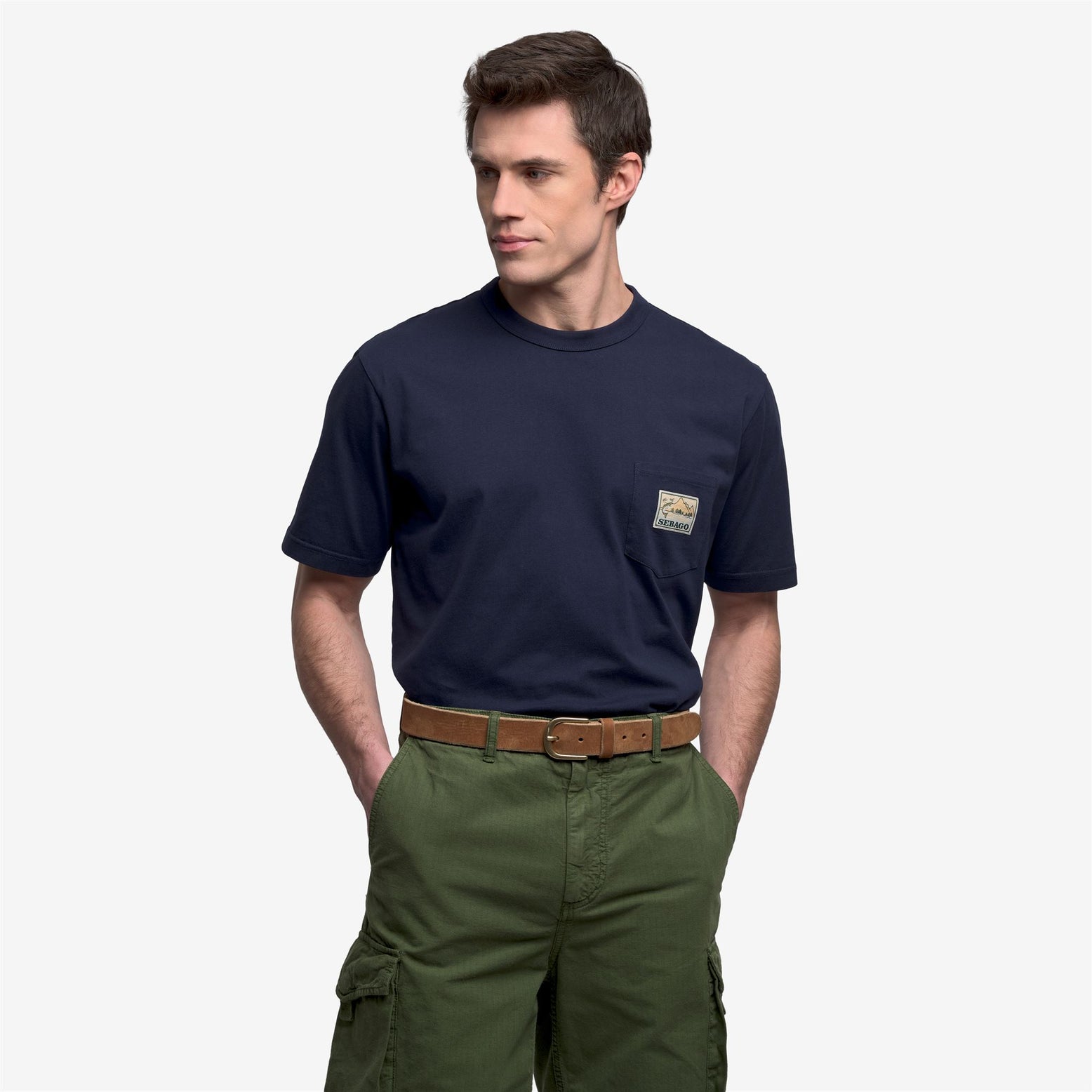 T-shirt Unionriver Uomo Blue Dark - Dettaglio