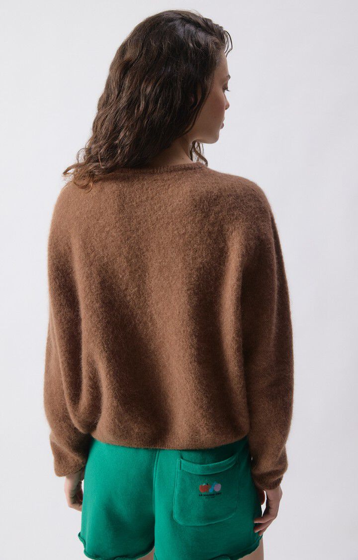 Frau Vitow Strickjacke Chocolat Melage