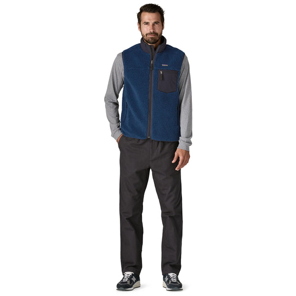 Gilet Classic Retro-X Fleece Uomo Clement Blue