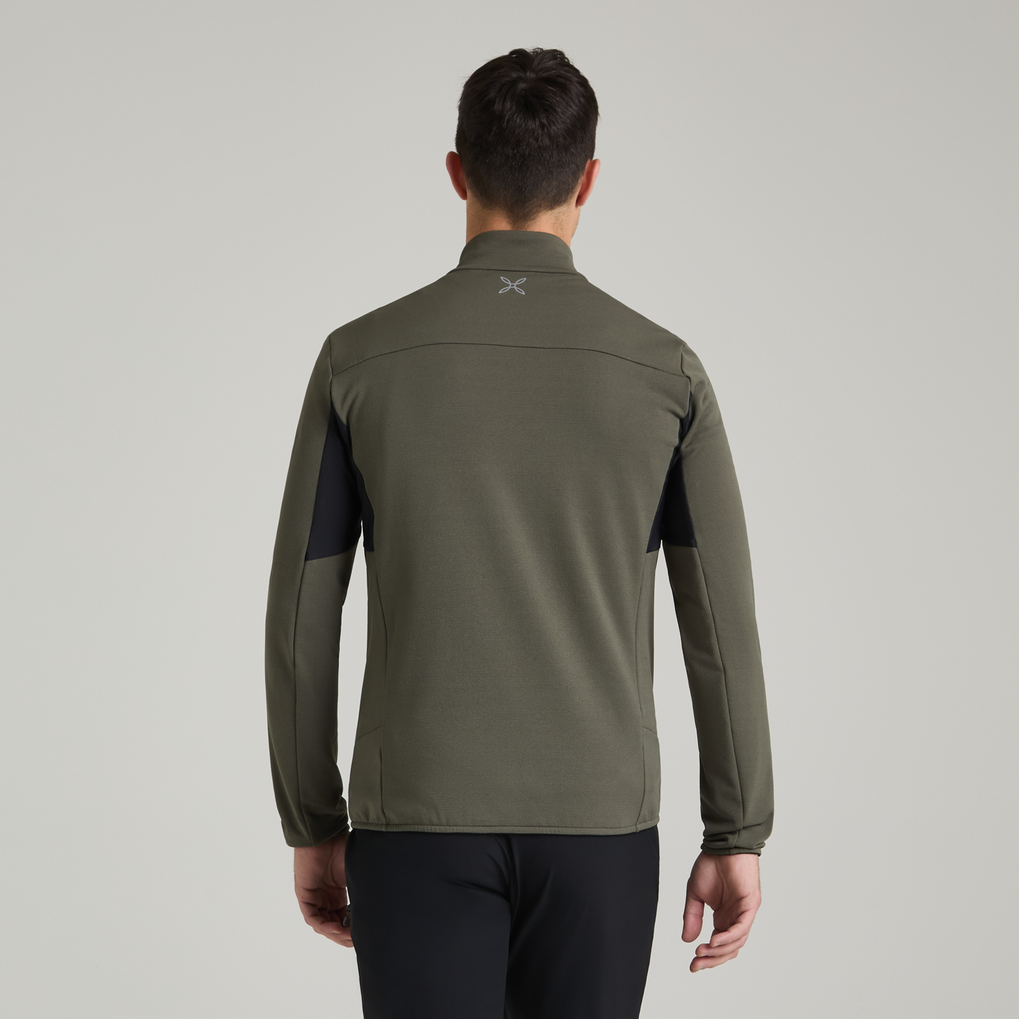 Maglia Stretch 2 Uomo Antracite/Vibe Green