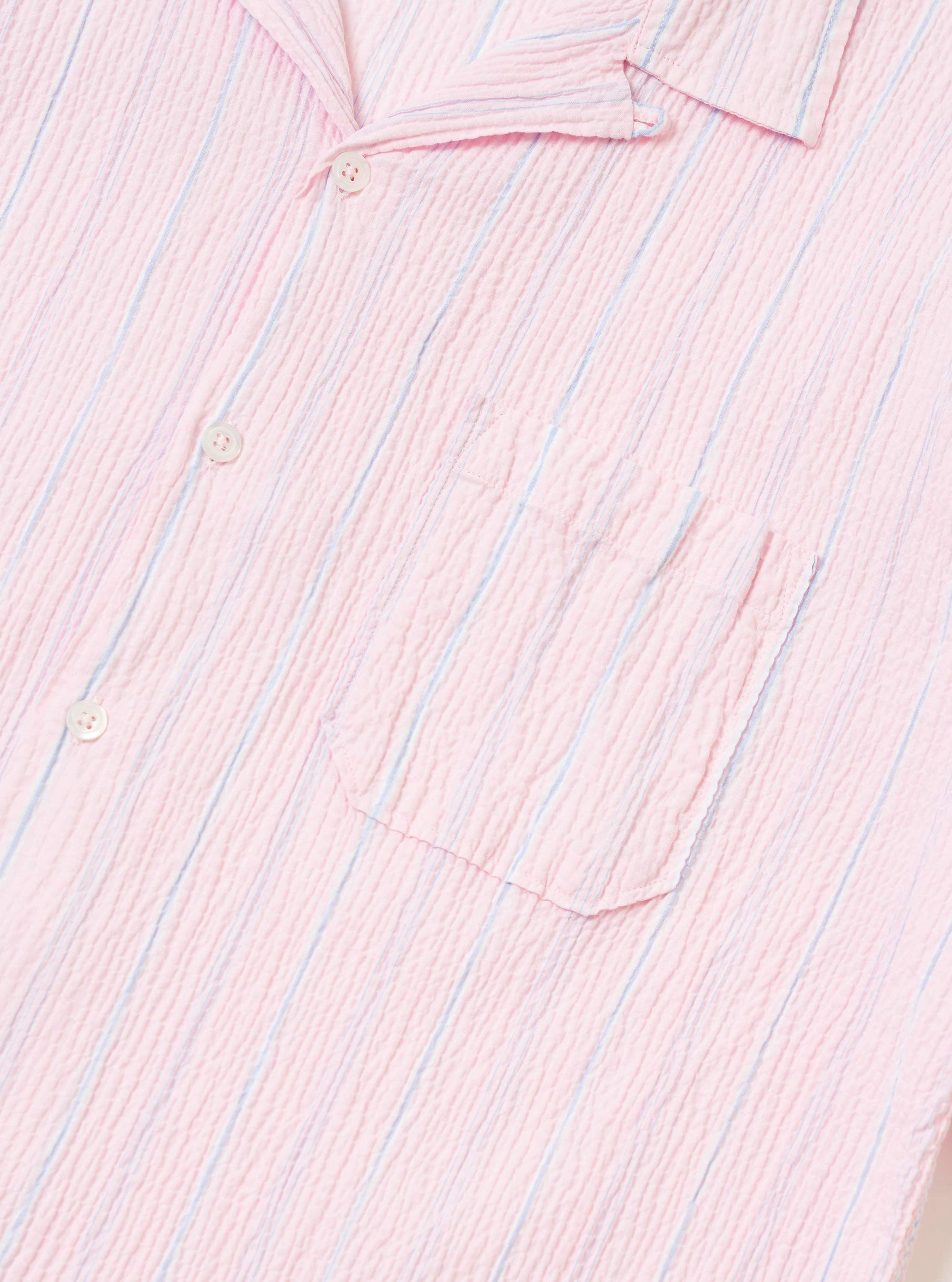 Camicia Lily Stripe Uomo Pink