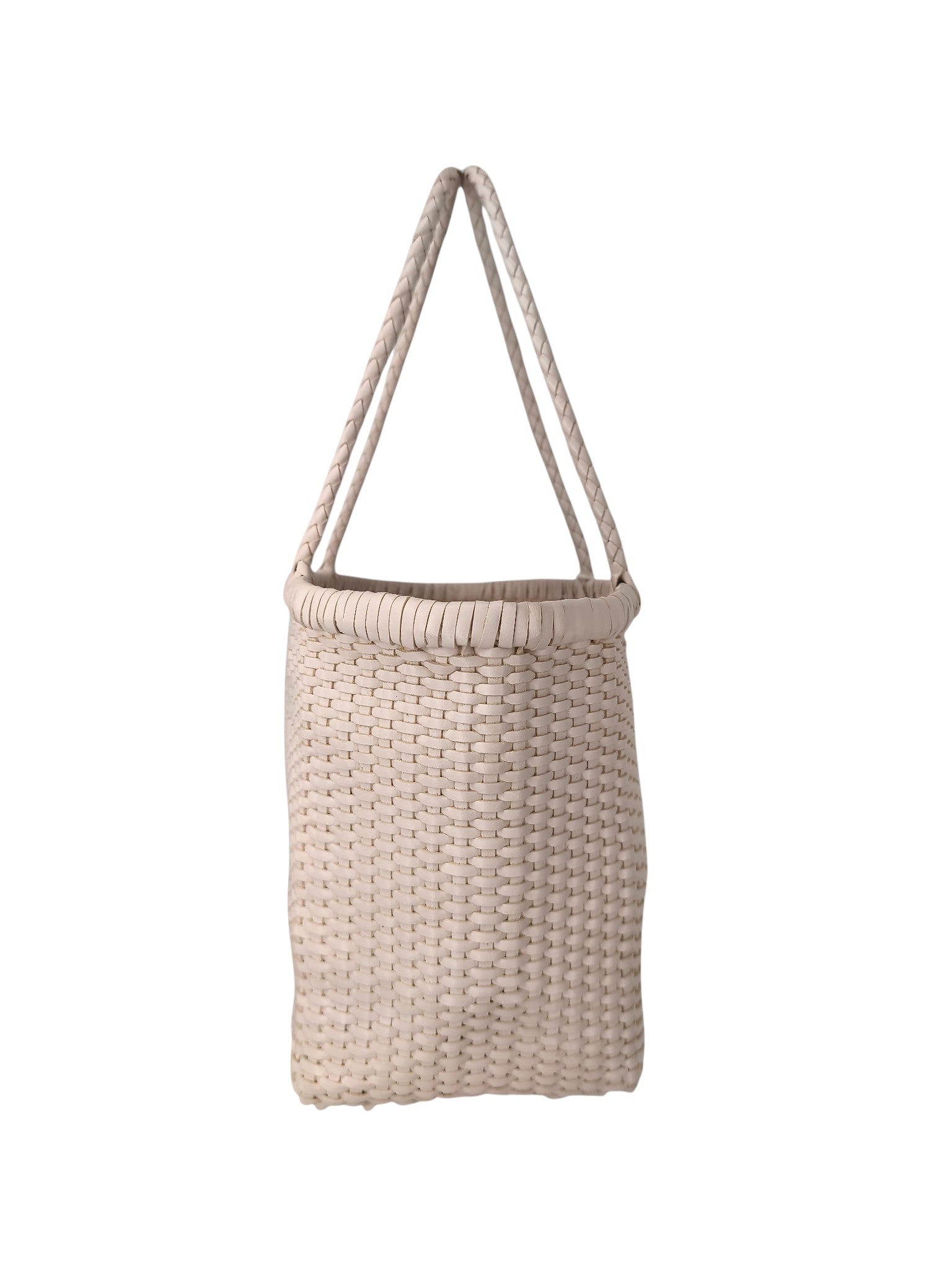 Bolsa Weave Basket Small Mujer Sand