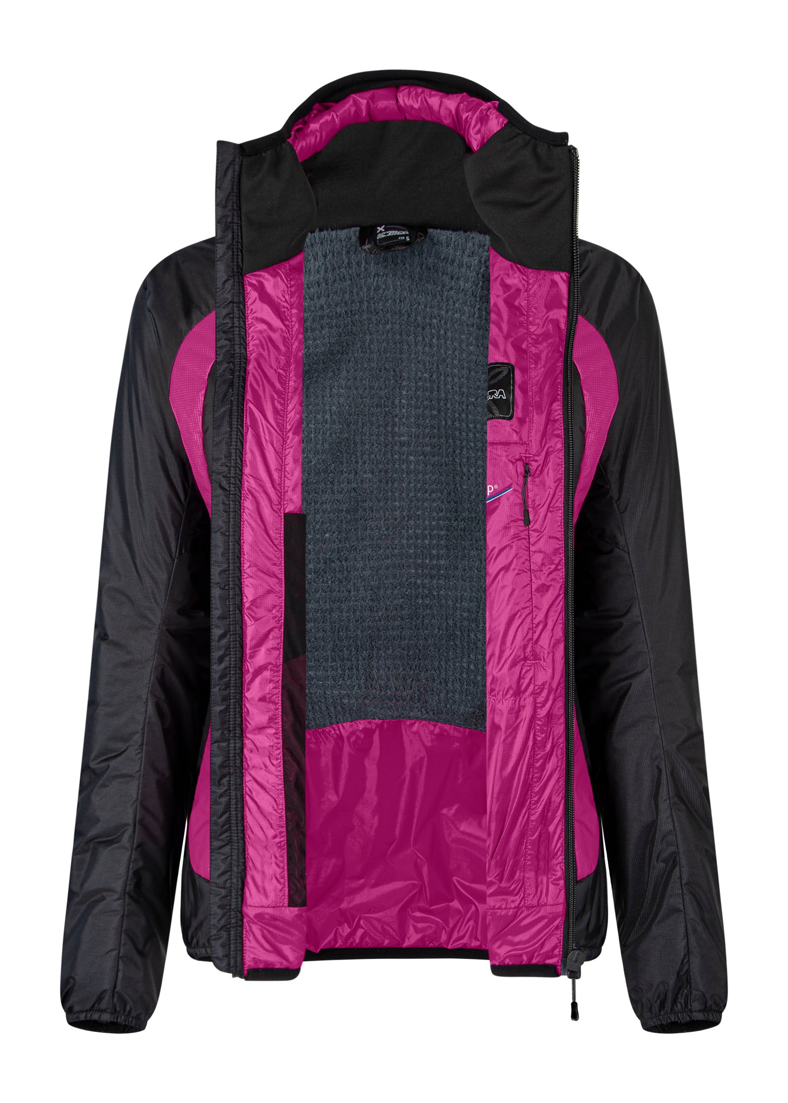 Chaqueta Vulcan 2.0 Mujer Black/Baton Rouge