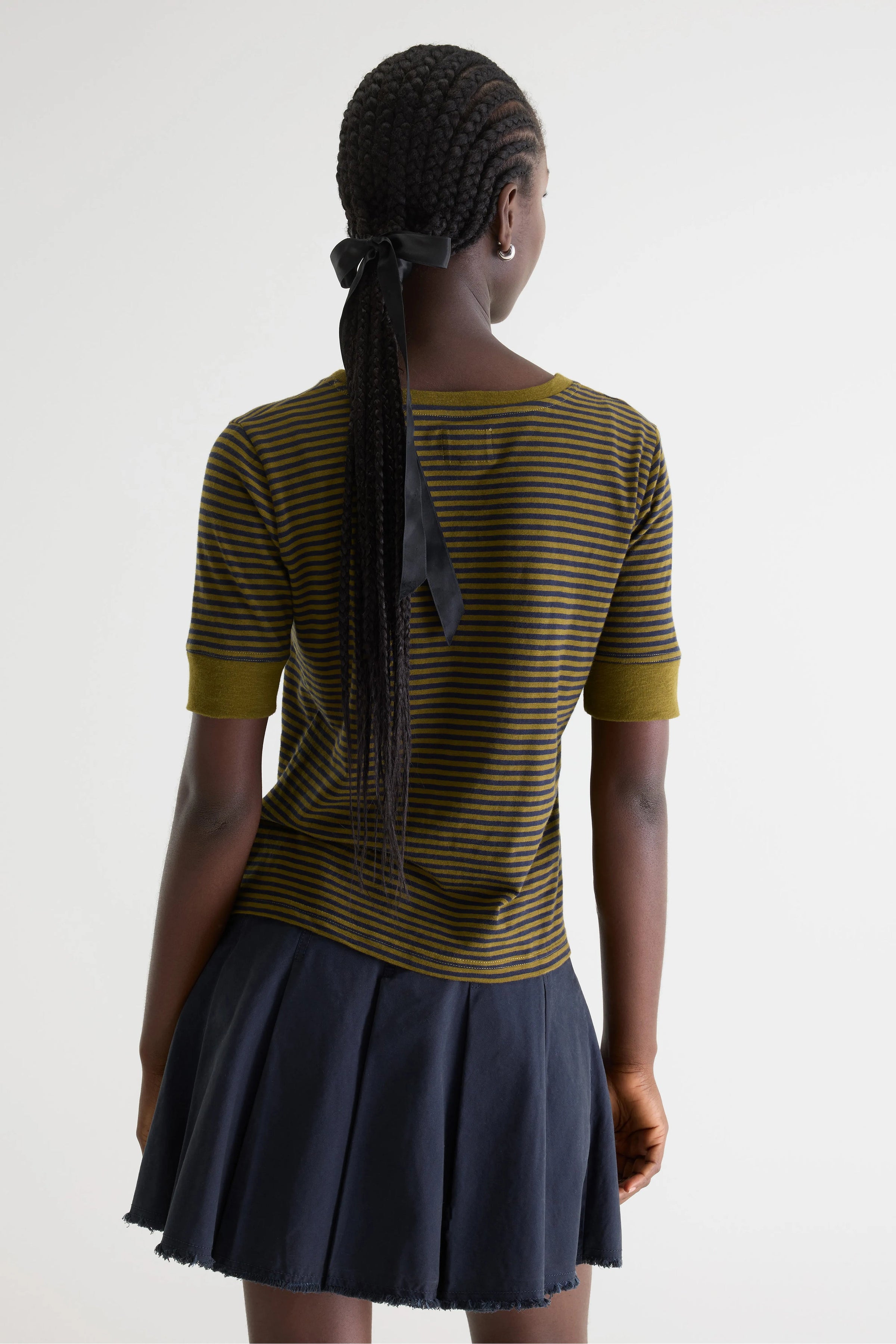 Frau Cias Slim T-shirt Navy/Olive