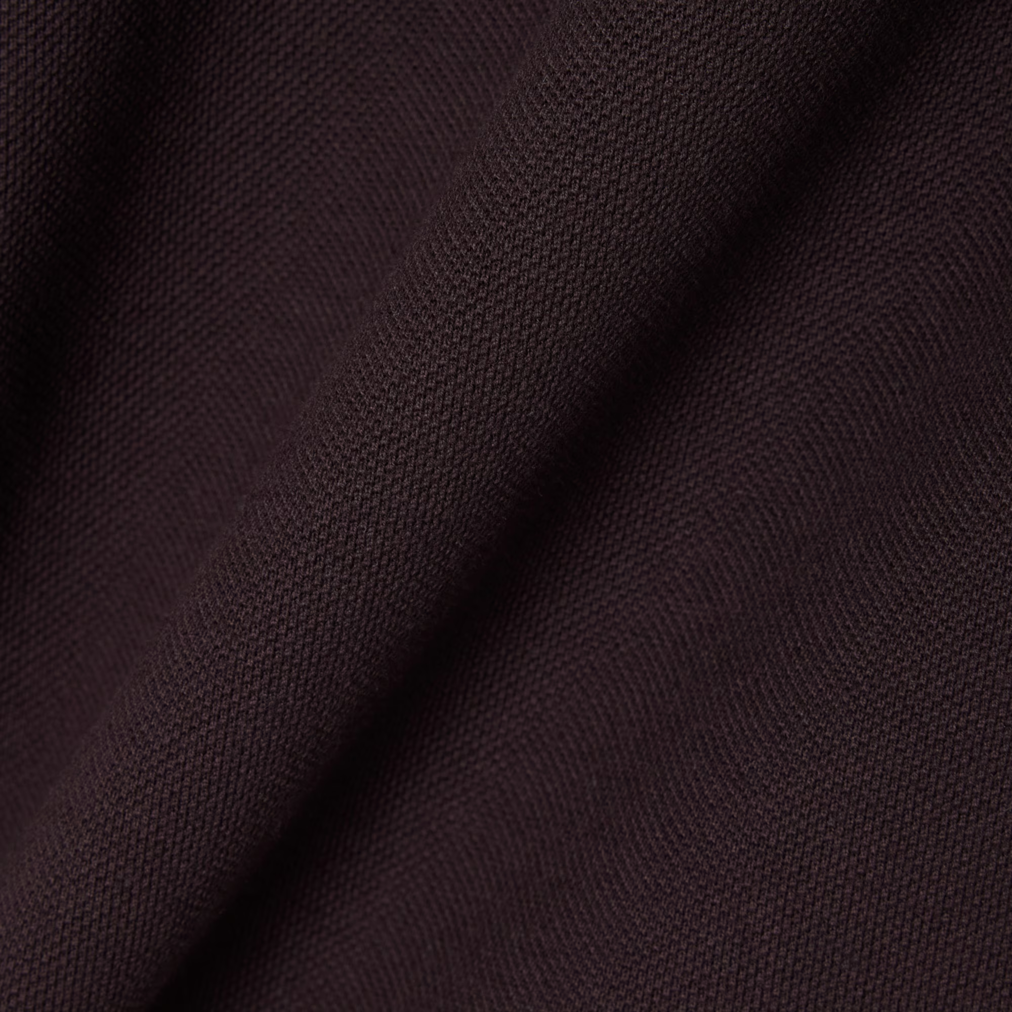Polo Classic Fit Uomo Brown Dark