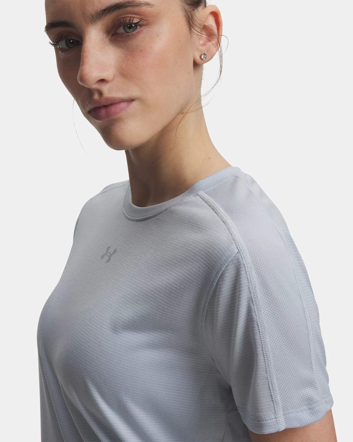 T-shirt Velociti Reflect Donna Blue Fog