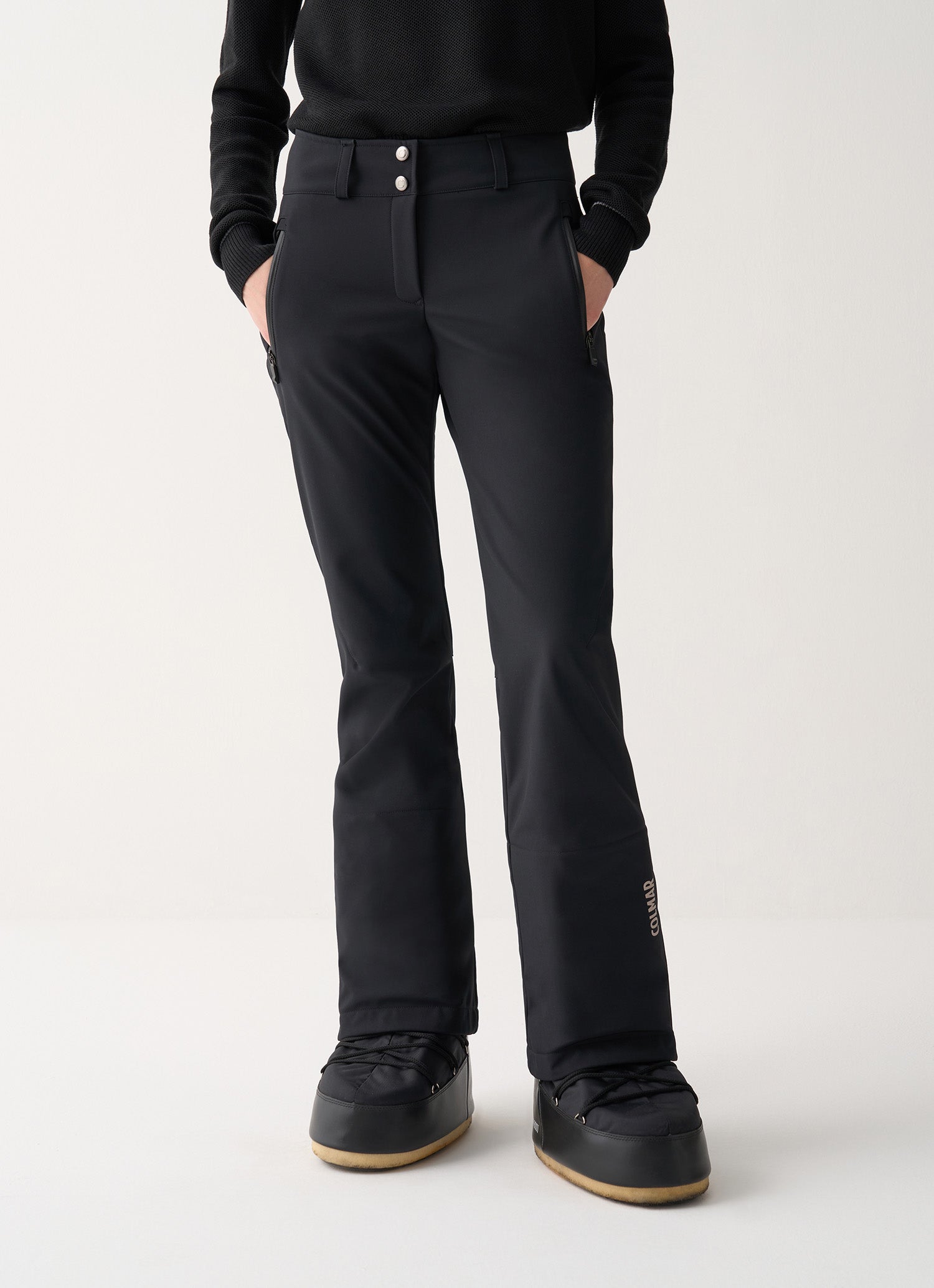 Pantaloni Softshell Dressy Donna Black