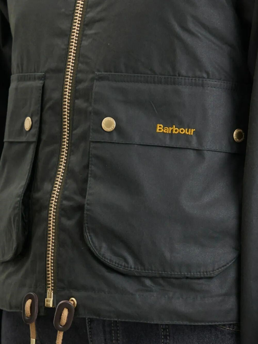Giacca Marron Wax Donna Olive