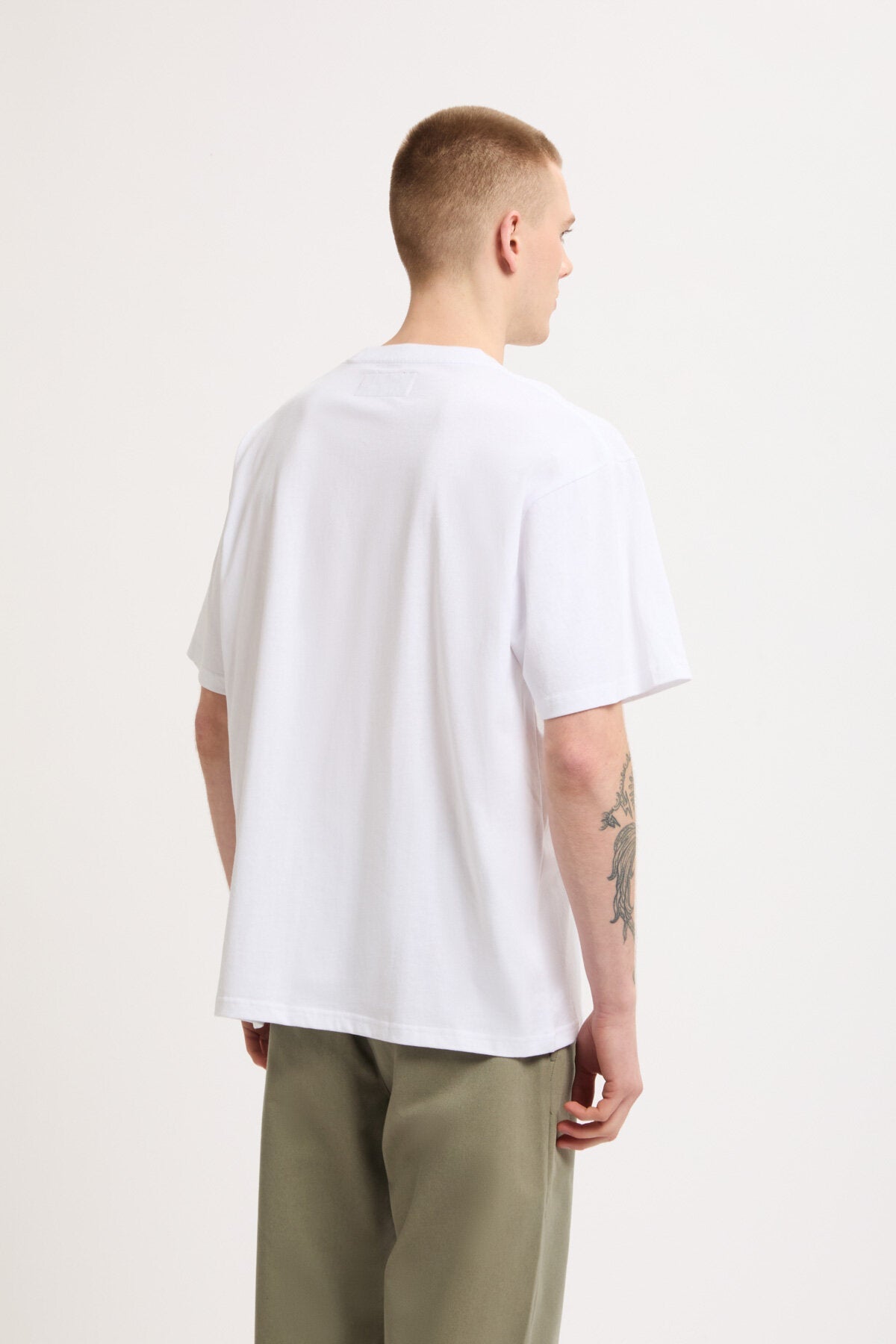 T-shirt Hot Dog Homme White