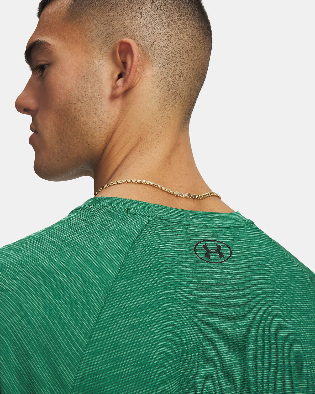 Camiseta Tech Textured Hombre Campus Ivy