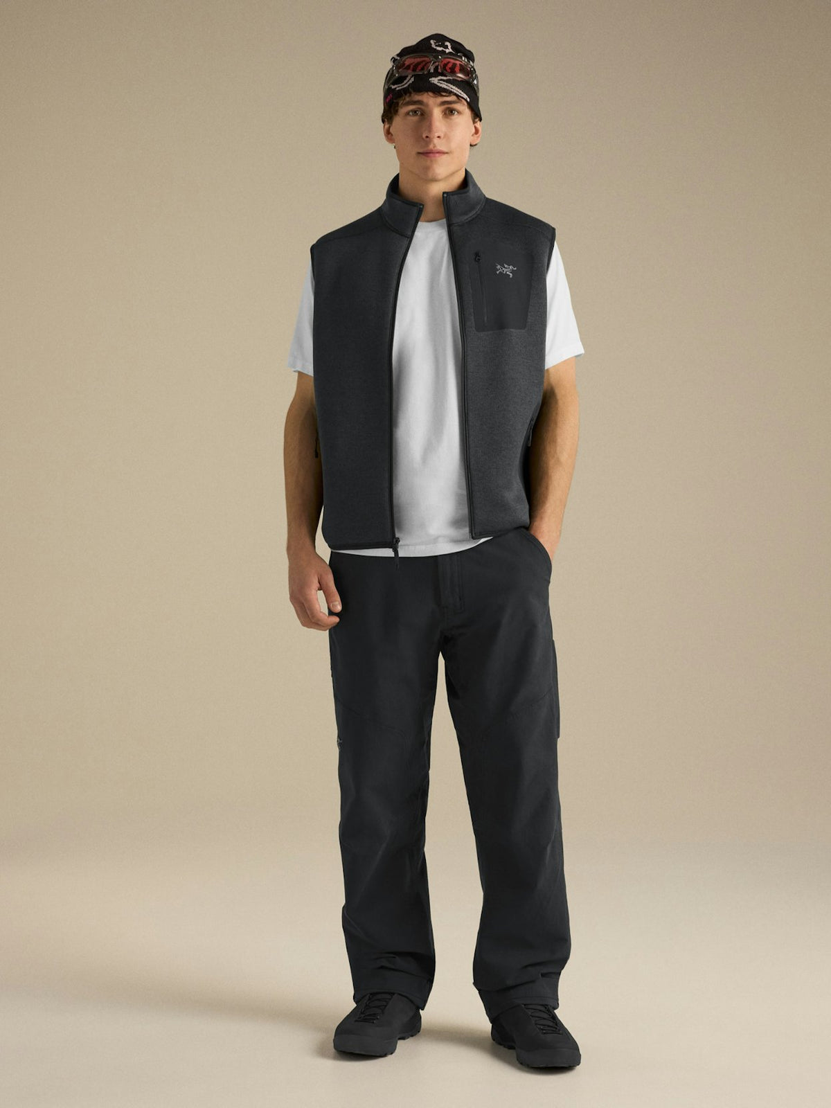 Men's Covert Vest Black Heather