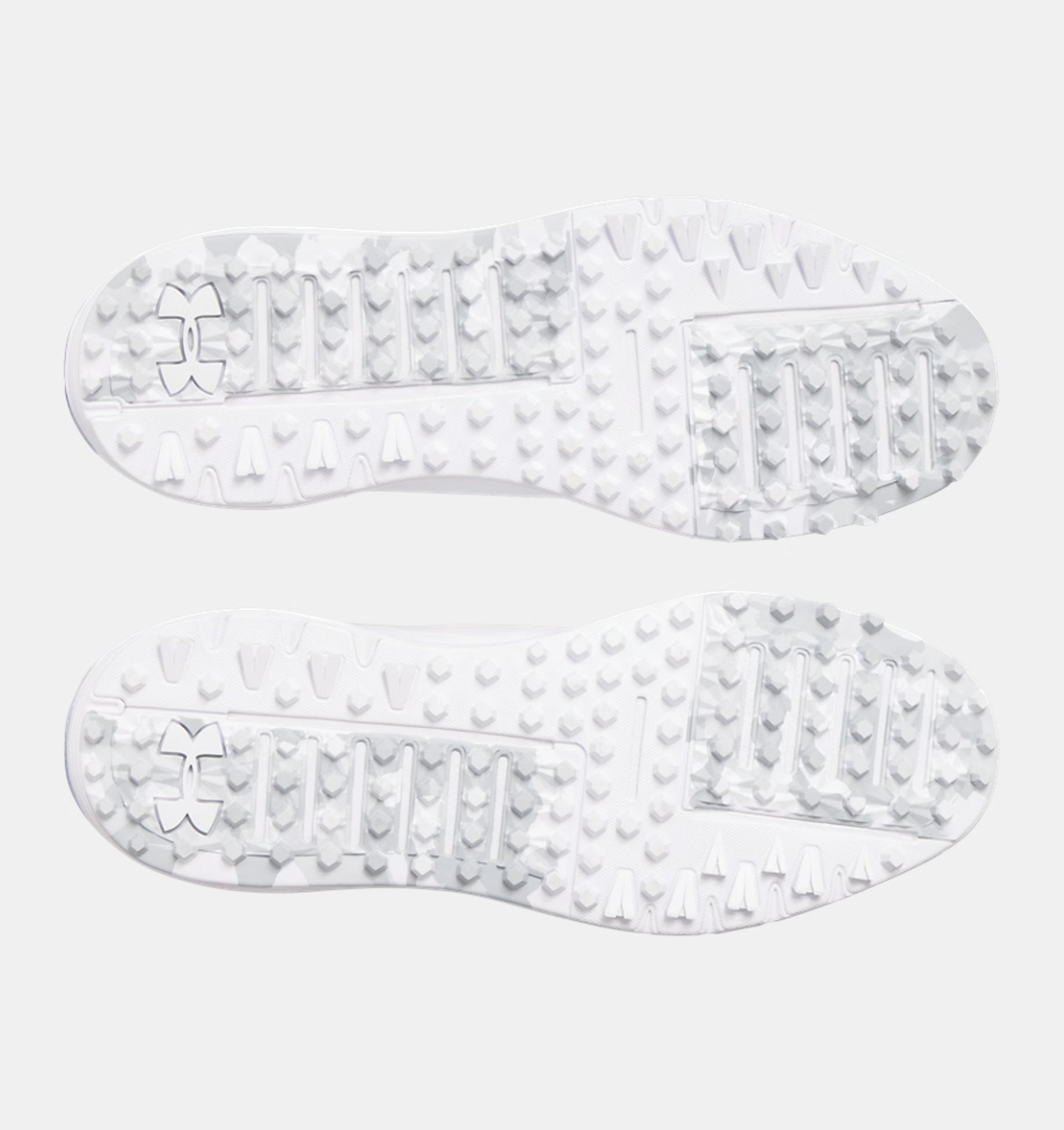 Mann Drive Fede Spikeless Golfschuhe White/Metallic Silver