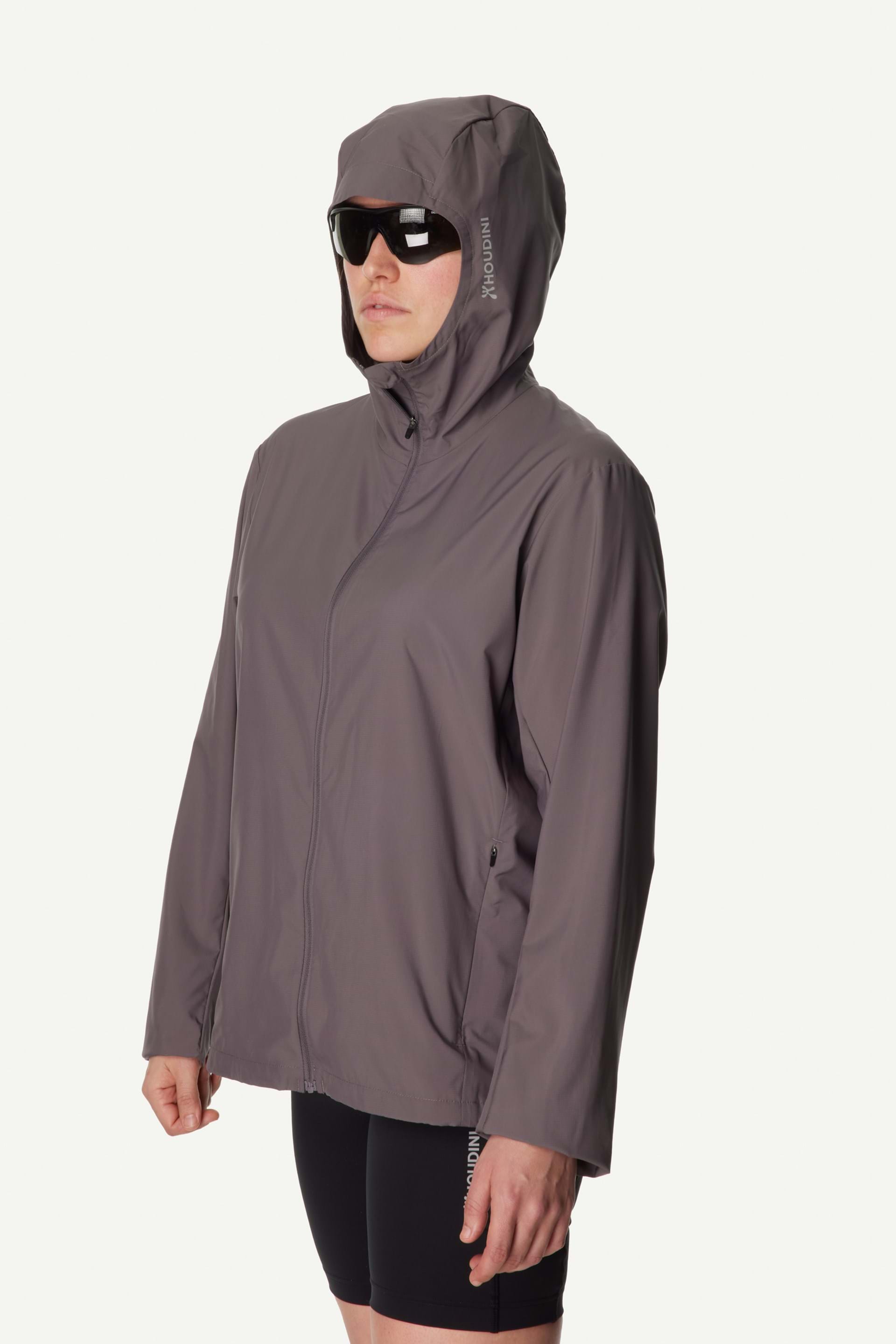 Giacca Pace Trail Houdi Donna Purple Gray