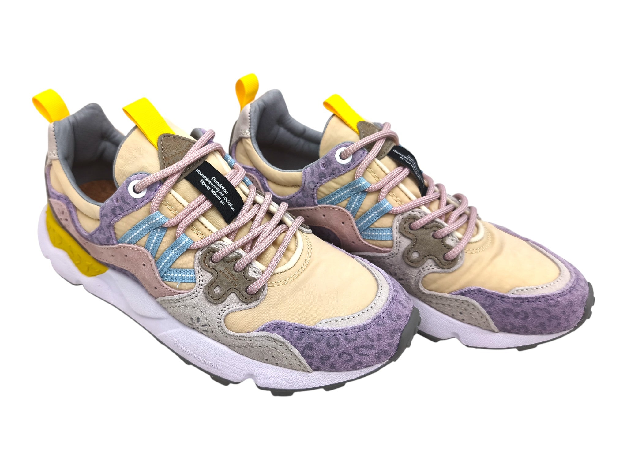 Frau Yamano 3 Animalier Turnschuhe Lilac/Salmon/Pink