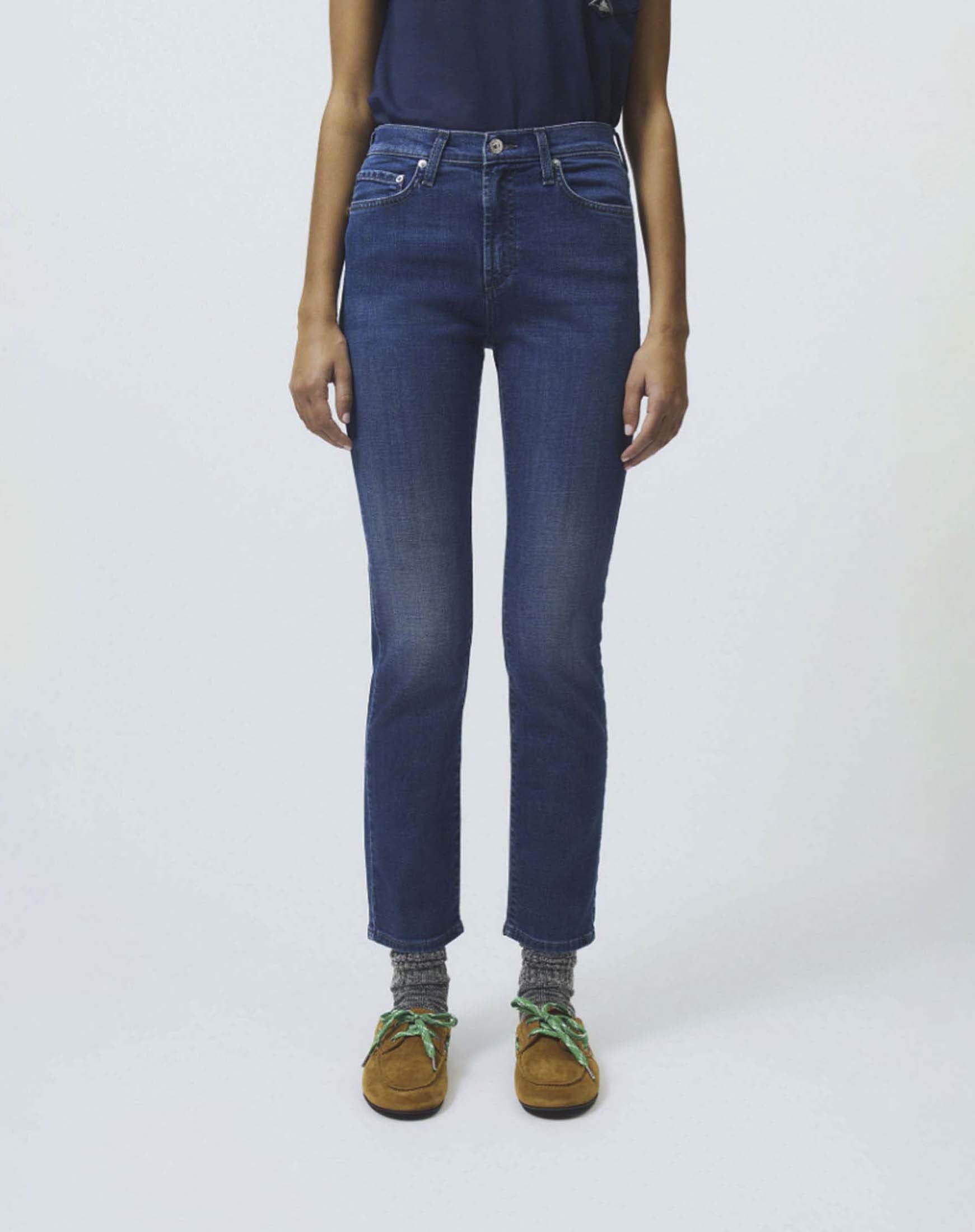 Pantalones Flo High Mujer Fast Way Denim