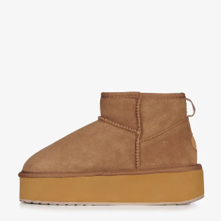 Frau Stinger Micro Flatform 2.0 Stiefel Chestnut