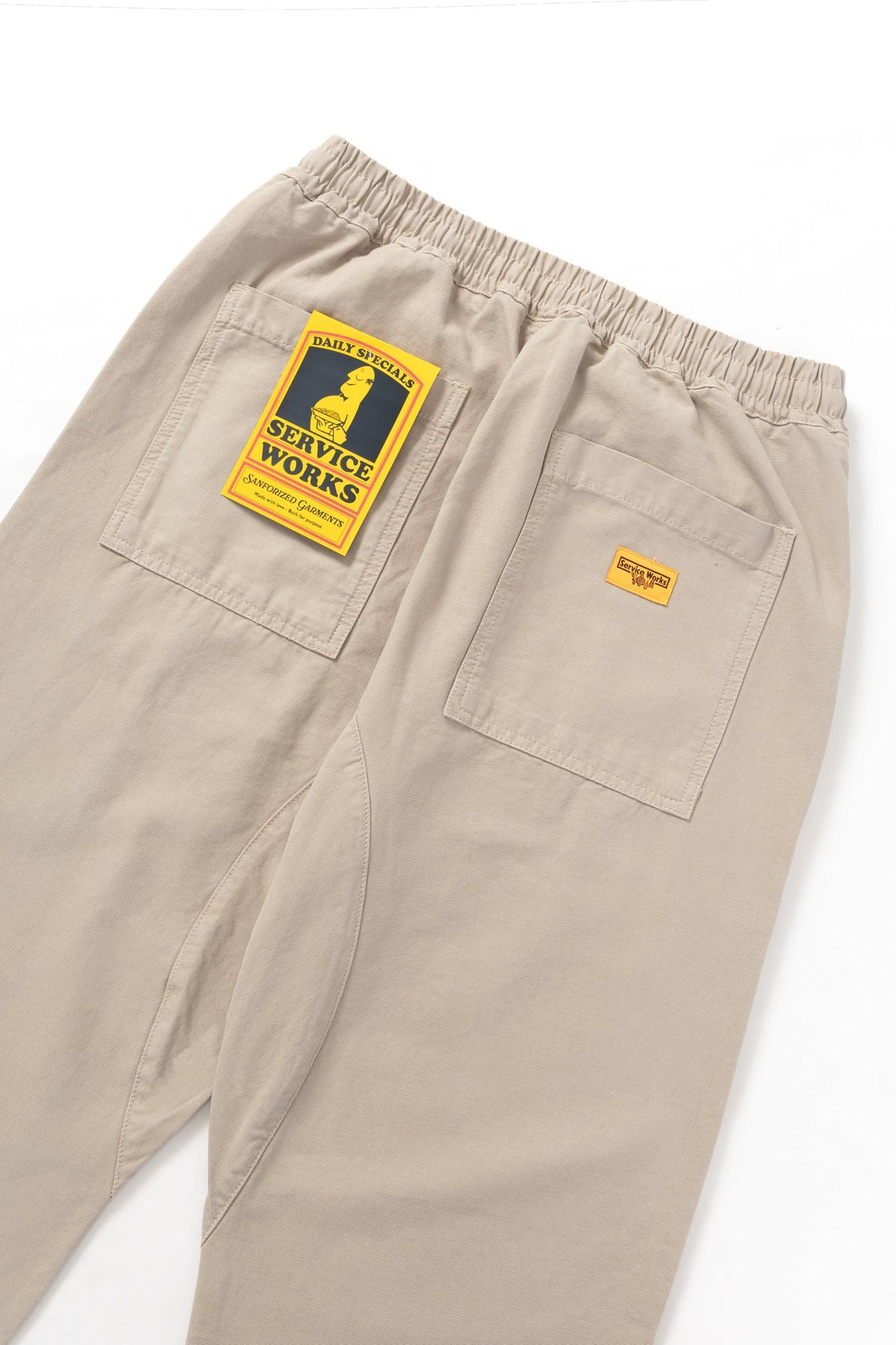 Pantaloni Classic Chef Uomo Stone