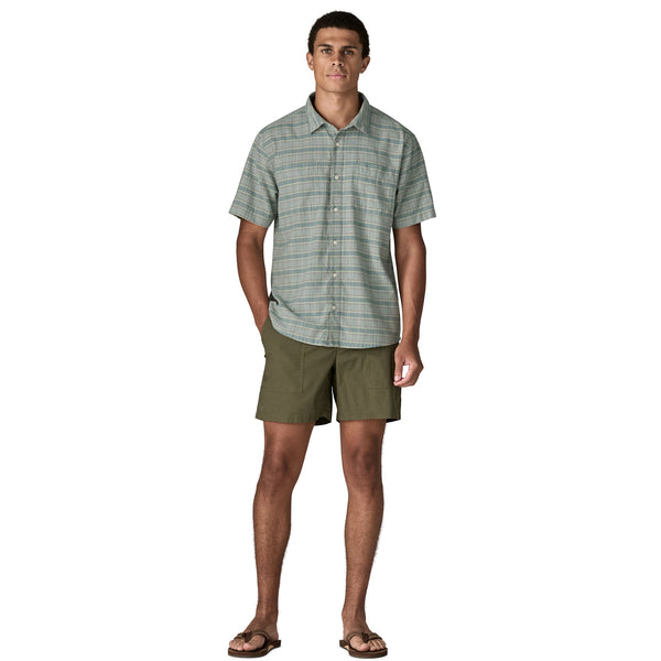 Men's Back Step Shirt Stroll/Blue Sage