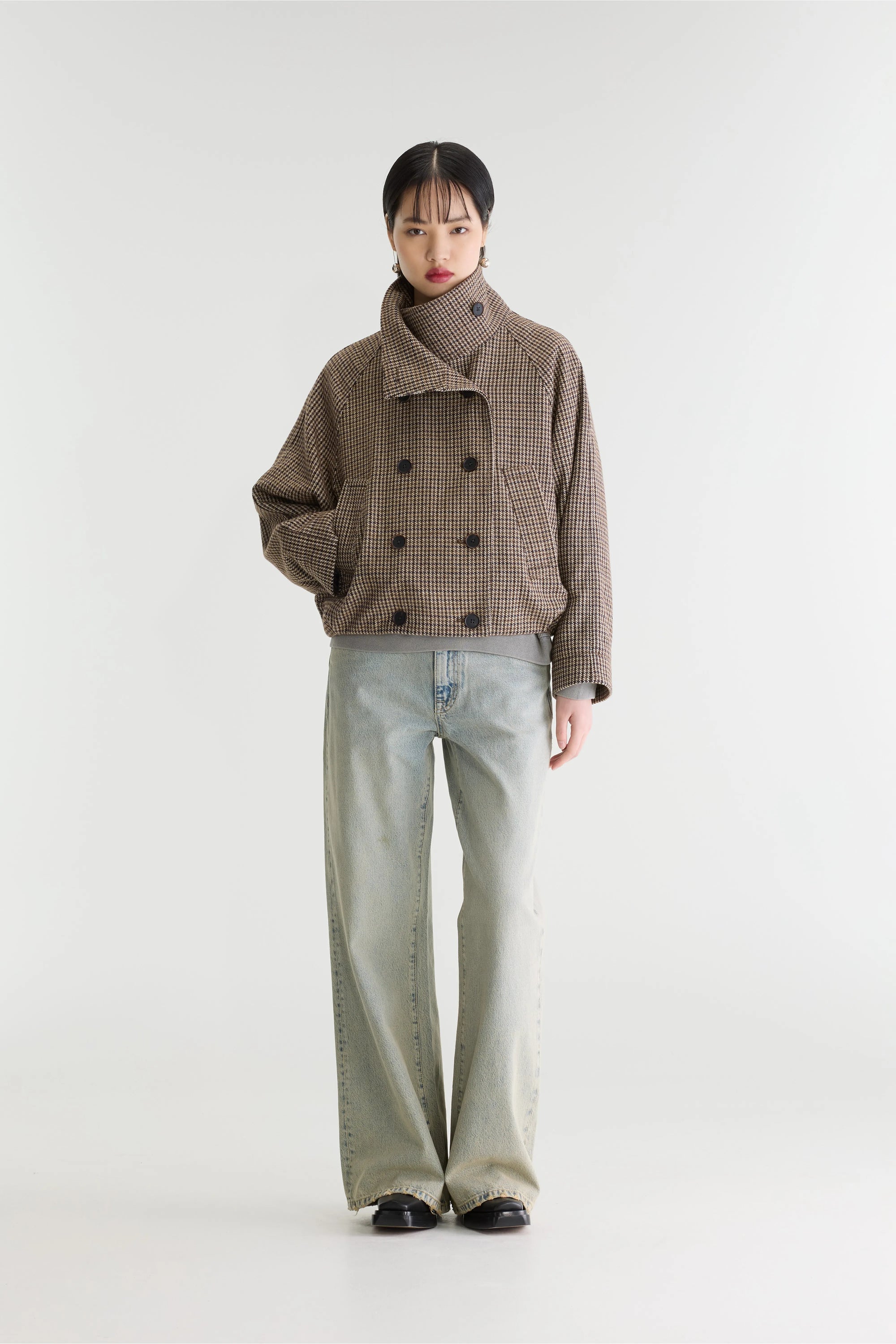Frau Jackal Jacke Dark Roast/Fir/Natural