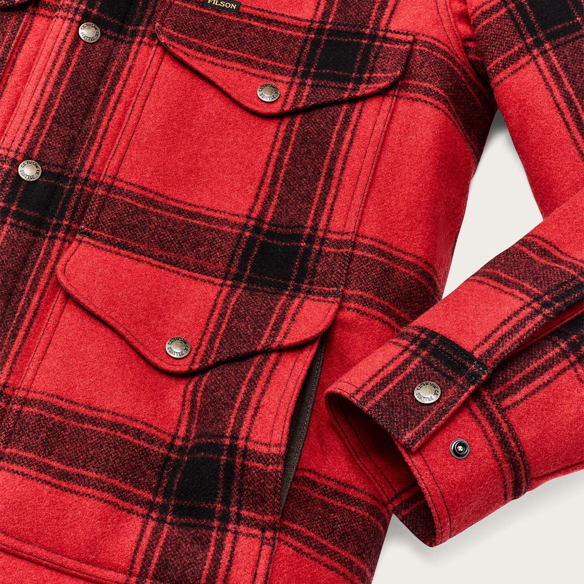 Giacca Spokane Insulated Uomo Red/Black Windowpa