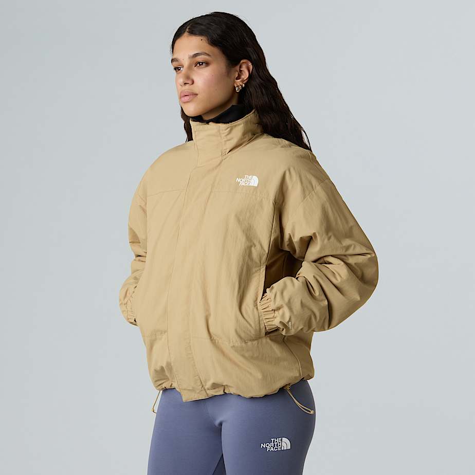Chaqueta Yumiori Reversible Mujer Khaki Stone/Utility Brown