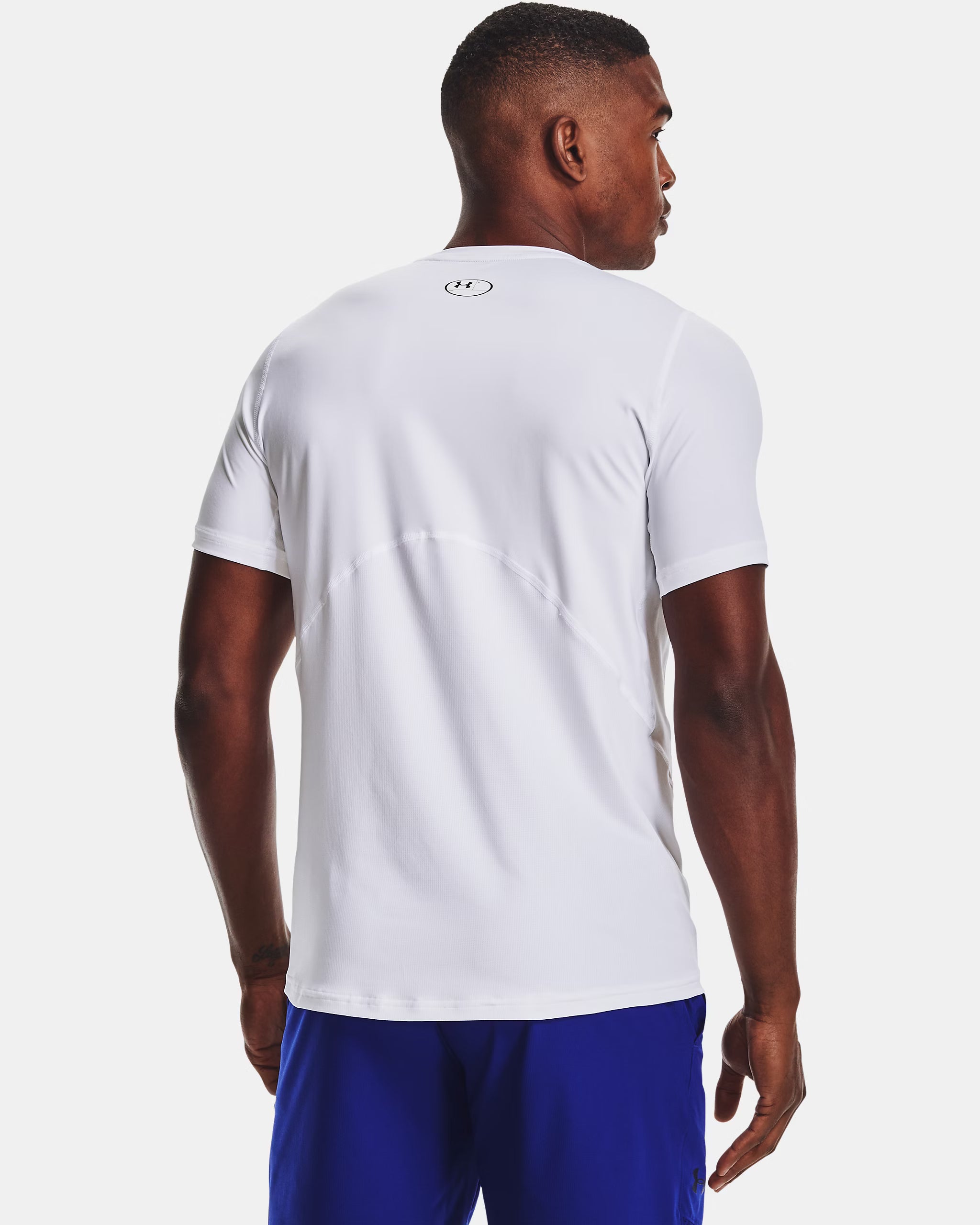 T-shirt HeatGear Fitted Homme White