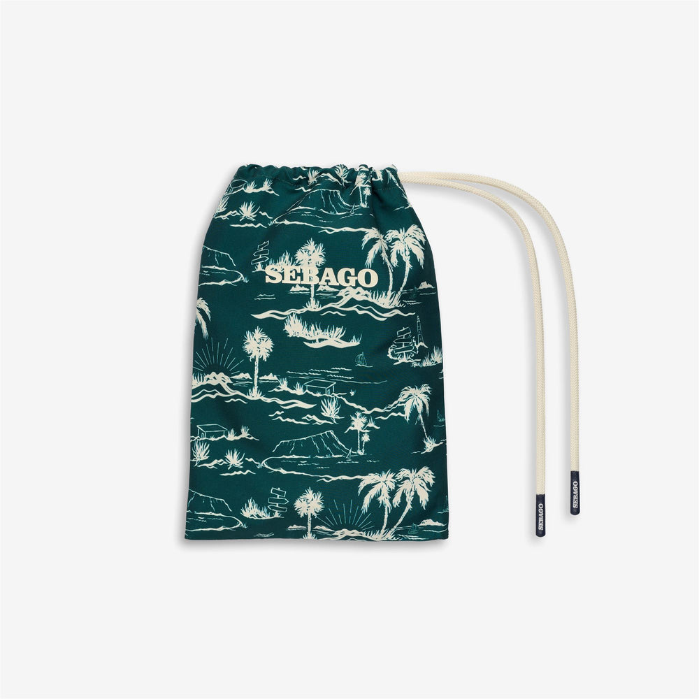 Costume Sandbeach Uomo Palm Sunset Green