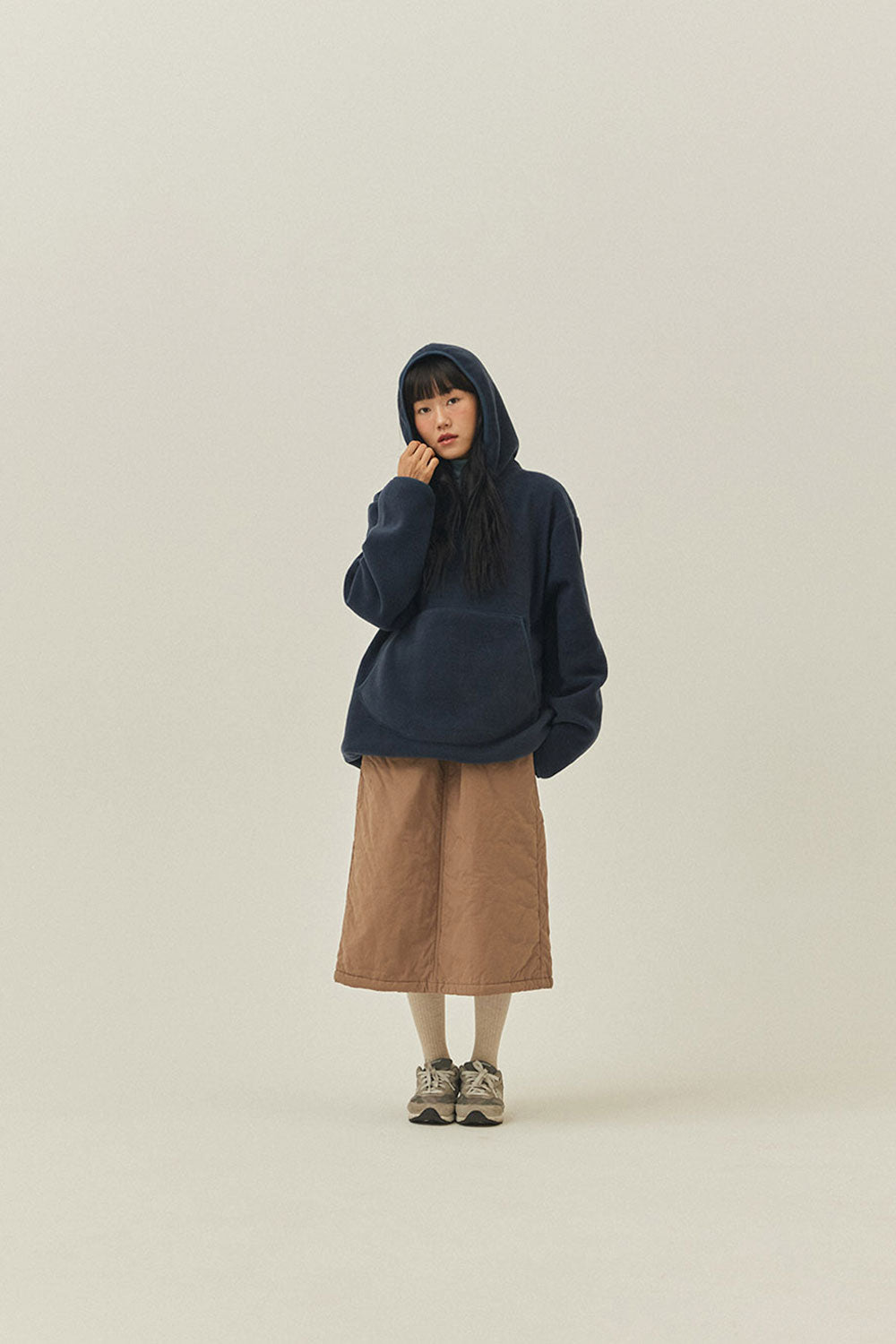 Maglia Sunrise Fleece Hoodie Navy