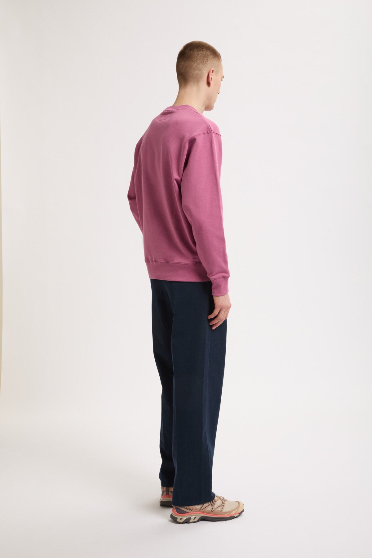 Pantaloni Bio Wash Uomo Blue Navy